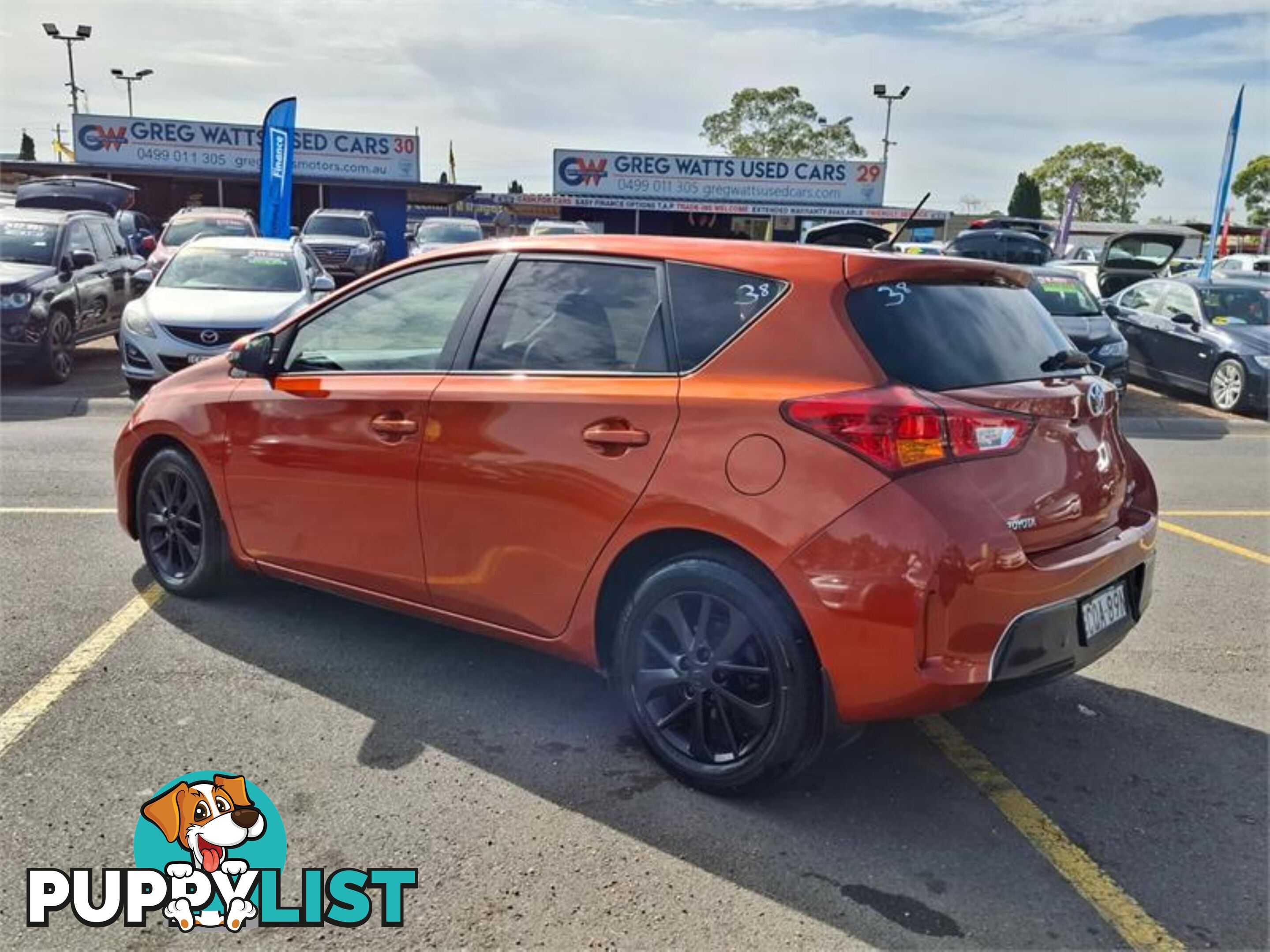 2013 TOYOTA COROLLA ASCENTSPORT ZRE182R 5D HATCHBACK