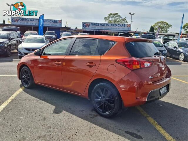 2013 TOYOTA COROLLA ASCENTSPORT ZRE182R 5D HATCHBACK