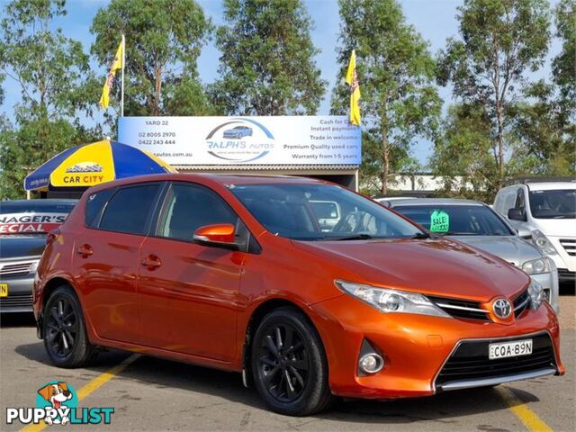 2013 TOYOTA COROLLA ASCENTSPORT ZRE182R 5D HATCHBACK