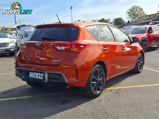 2013 TOYOTA COROLLA ASCENTSPORT ZRE182R 5D HATCHBACK