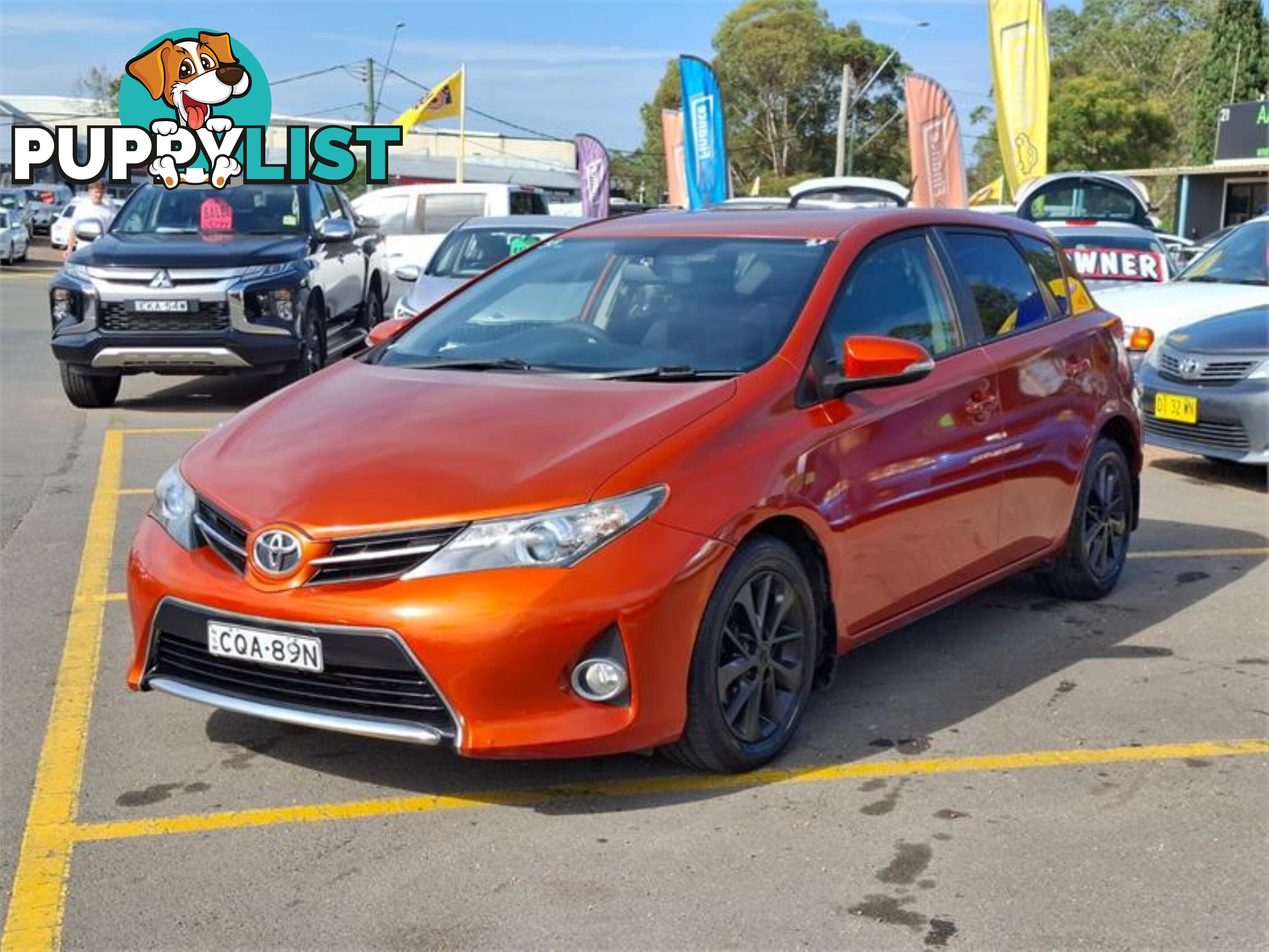 2013 TOYOTA COROLLA ASCENTSPORT ZRE182R 5D HATCHBACK