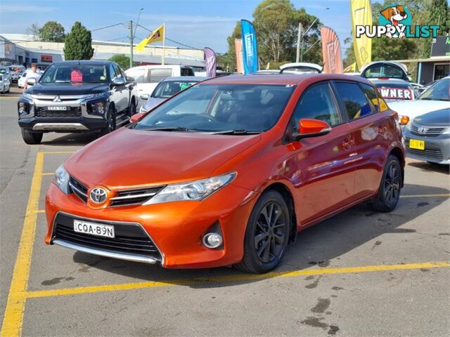 2013 TOYOTA COROLLA ASCENTSPORT ZRE182R 5D HATCHBACK