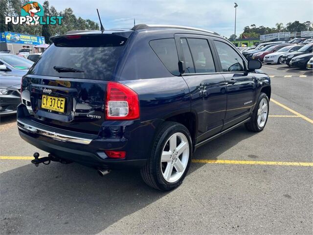 2012 JEEP COMPASS LIMITED(4X4) MKMY12 4D WAGON