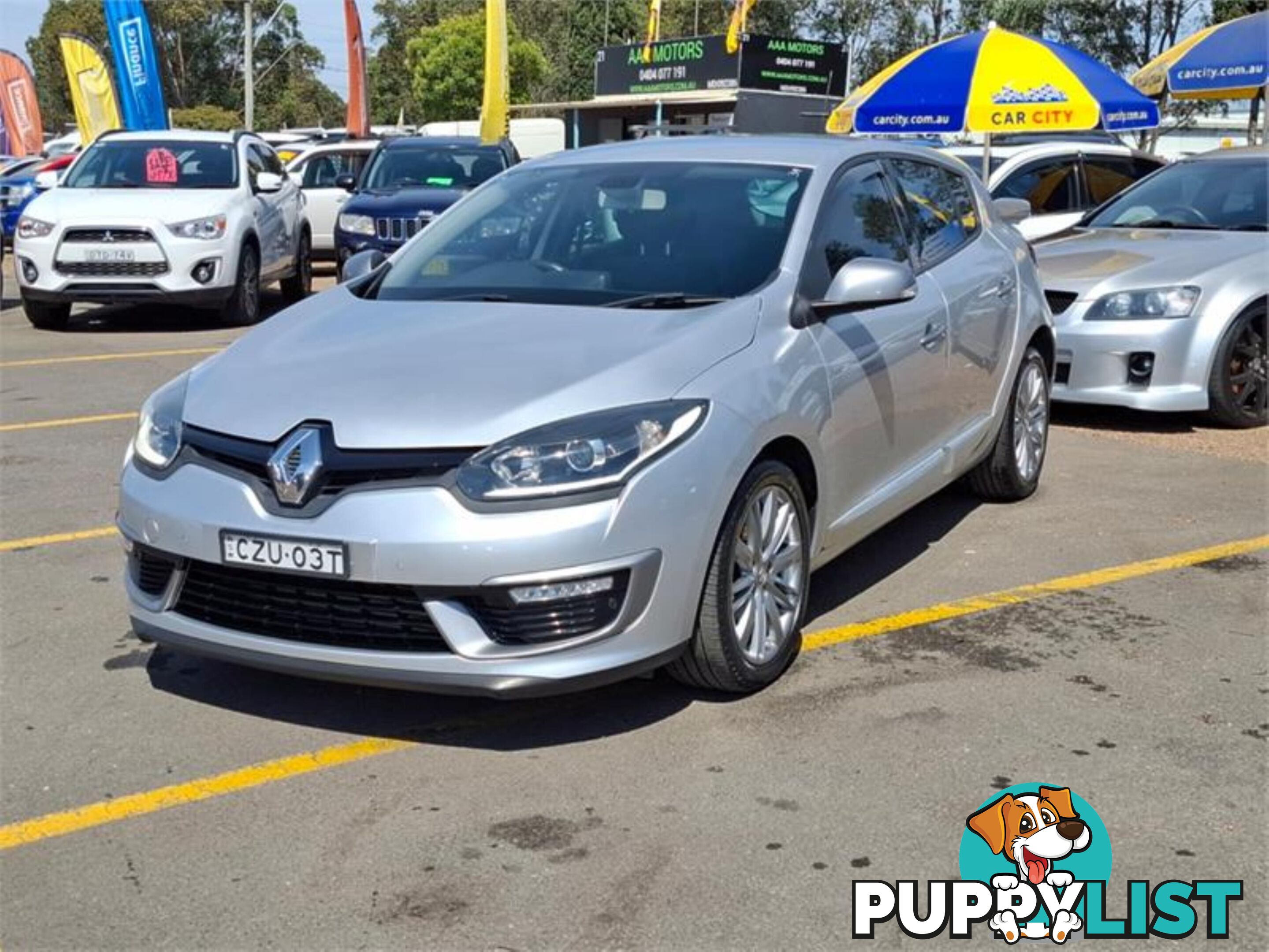 2015 RENAULT MEGANE GT LINE B95MY14 5D HATCHBACK