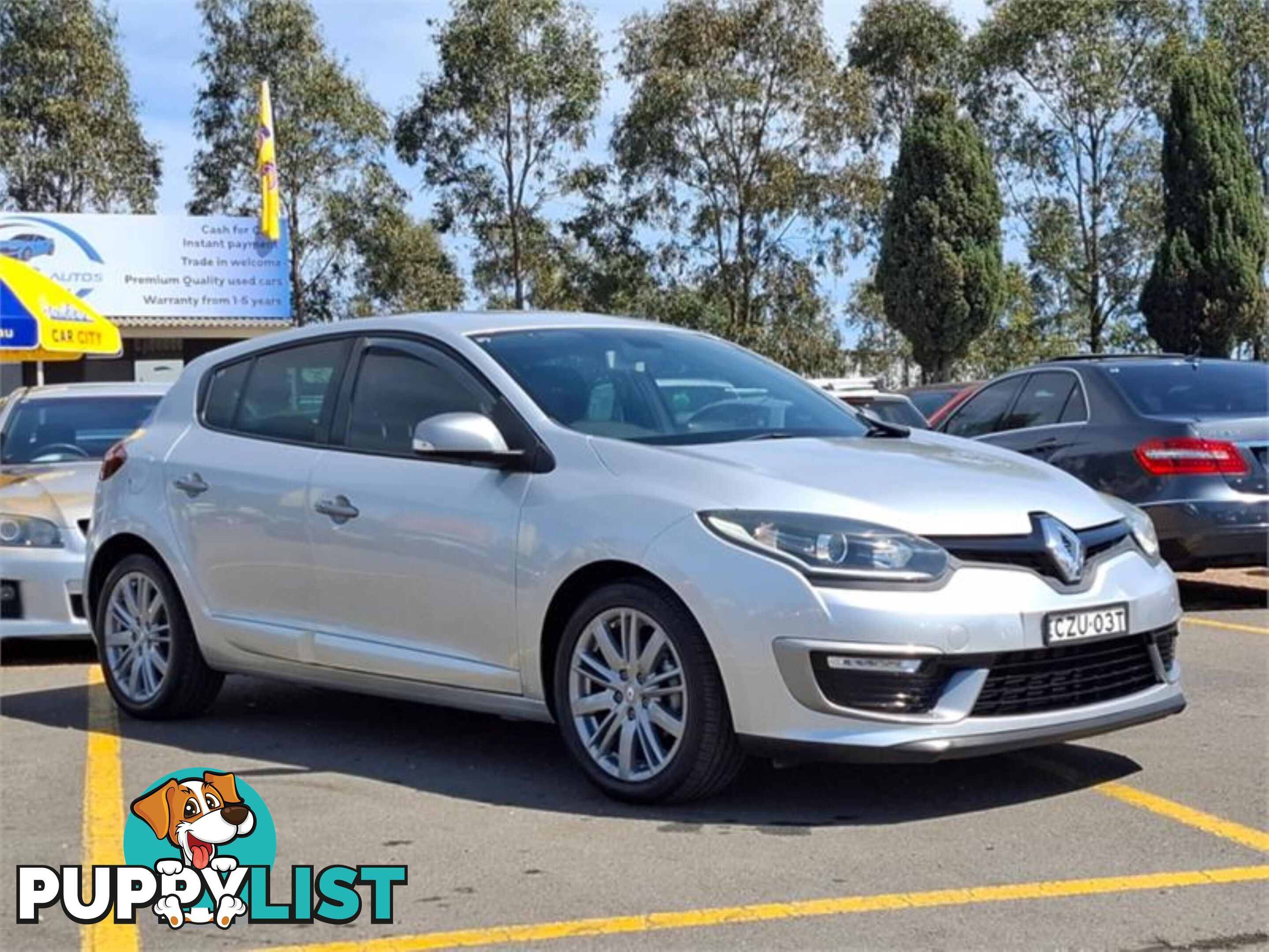 2015 RENAULT MEGANE GT LINE B95MY14 5D HATCHBACK