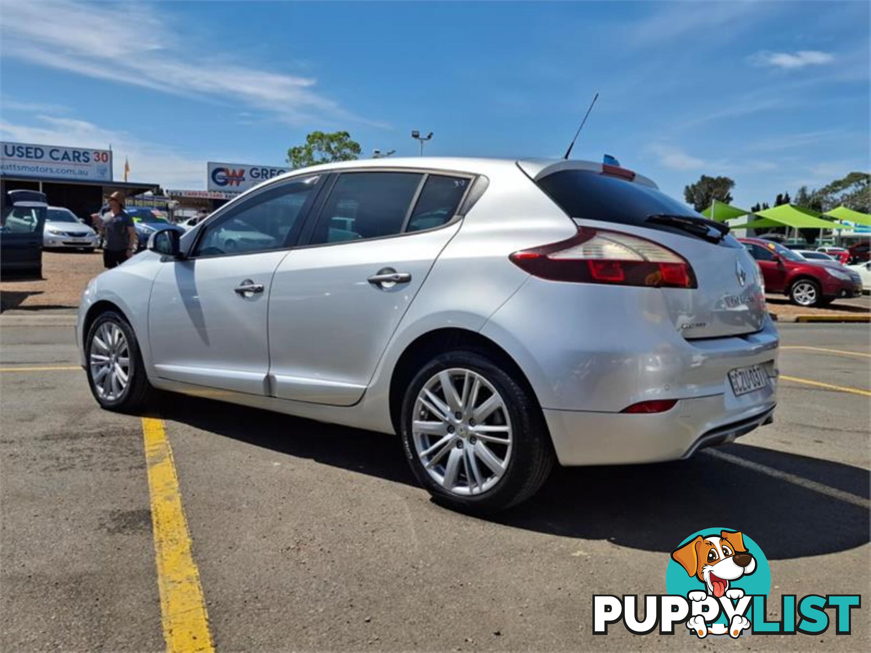 2015 RENAULT MEGANE GT LINE B95MY14 5D HATCHBACK