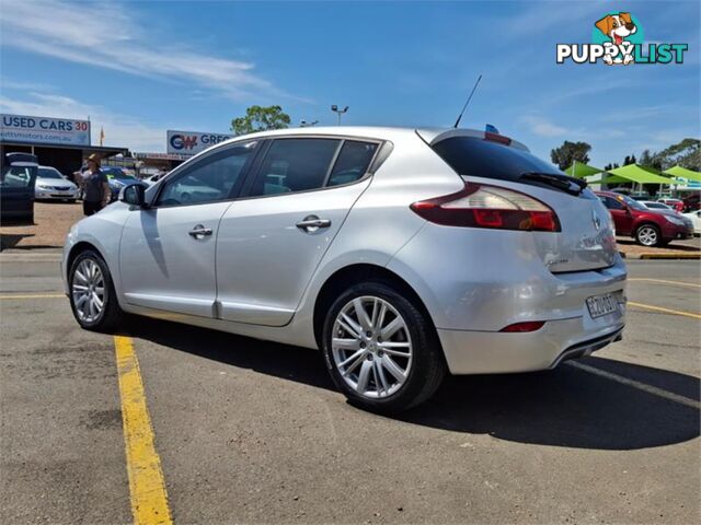 2015 RENAULT MEGANE GT LINE B95MY14 5D HATCHBACK