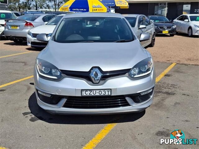 2015 RENAULT MEGANE GT LINE B95MY14 5D HATCHBACK