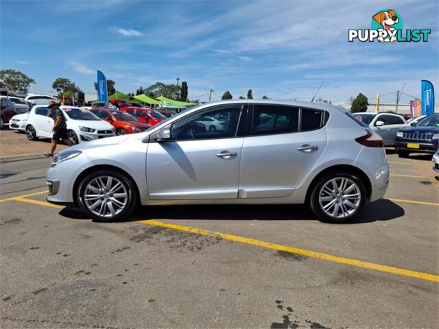 2015 RENAULT MEGANE GT LINE B95MY14 5D HATCHBACK