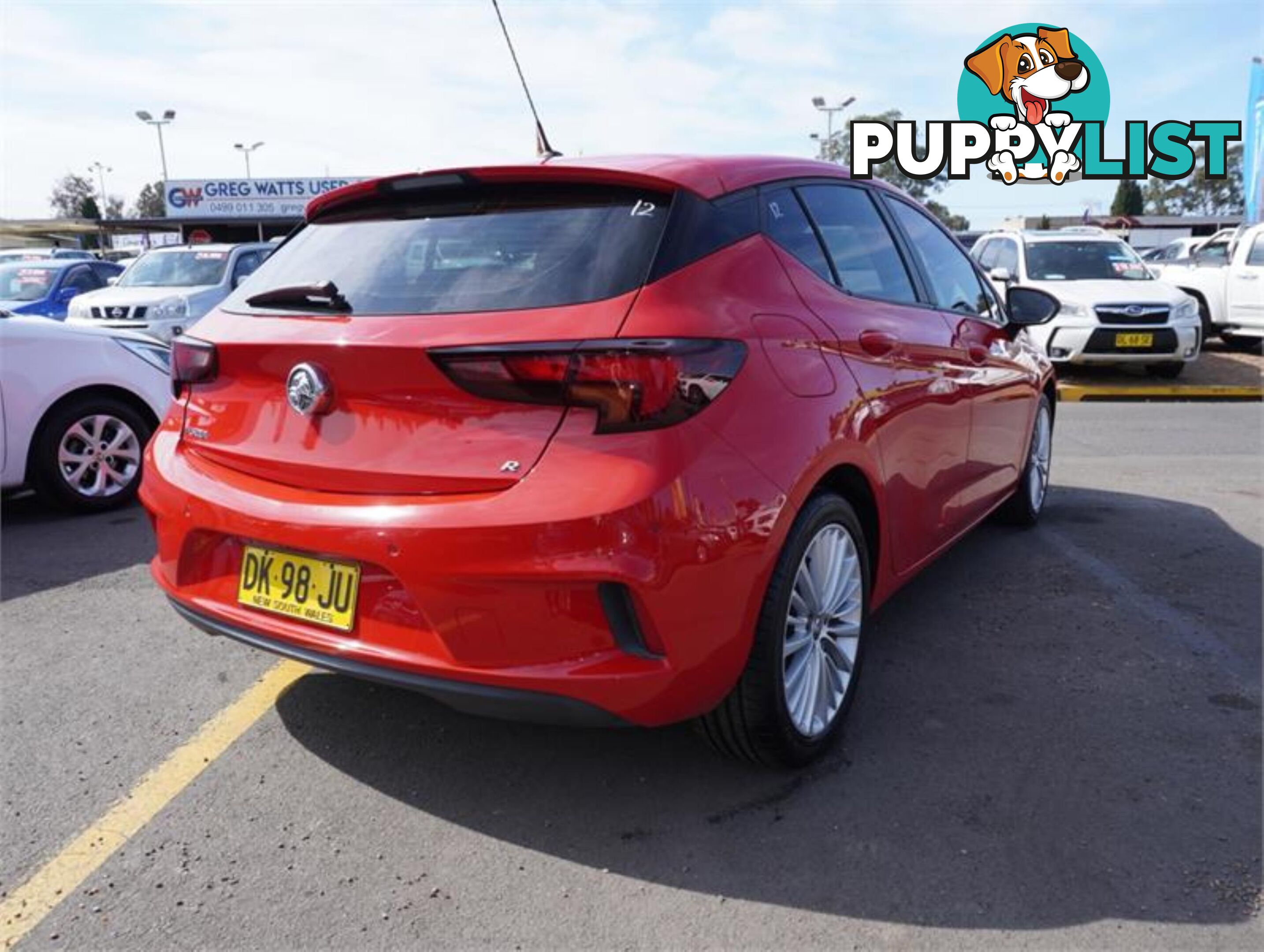 2017 HOLDEN ASTRA R BKMY17,5 5D HATCHBACK