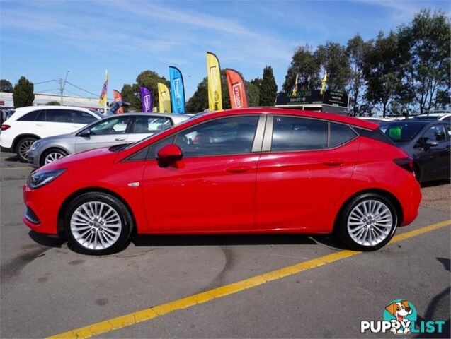 2017 HOLDEN ASTRA R BKMY17,5 5D HATCHBACK