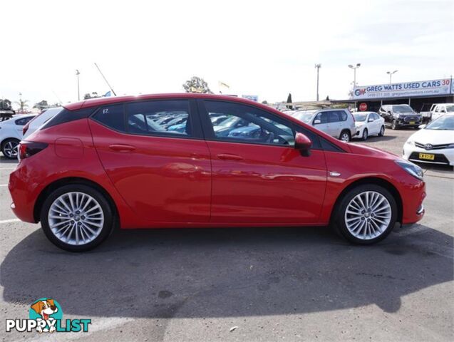 2017 HOLDEN ASTRA R BKMY17,5 5D HATCHBACK