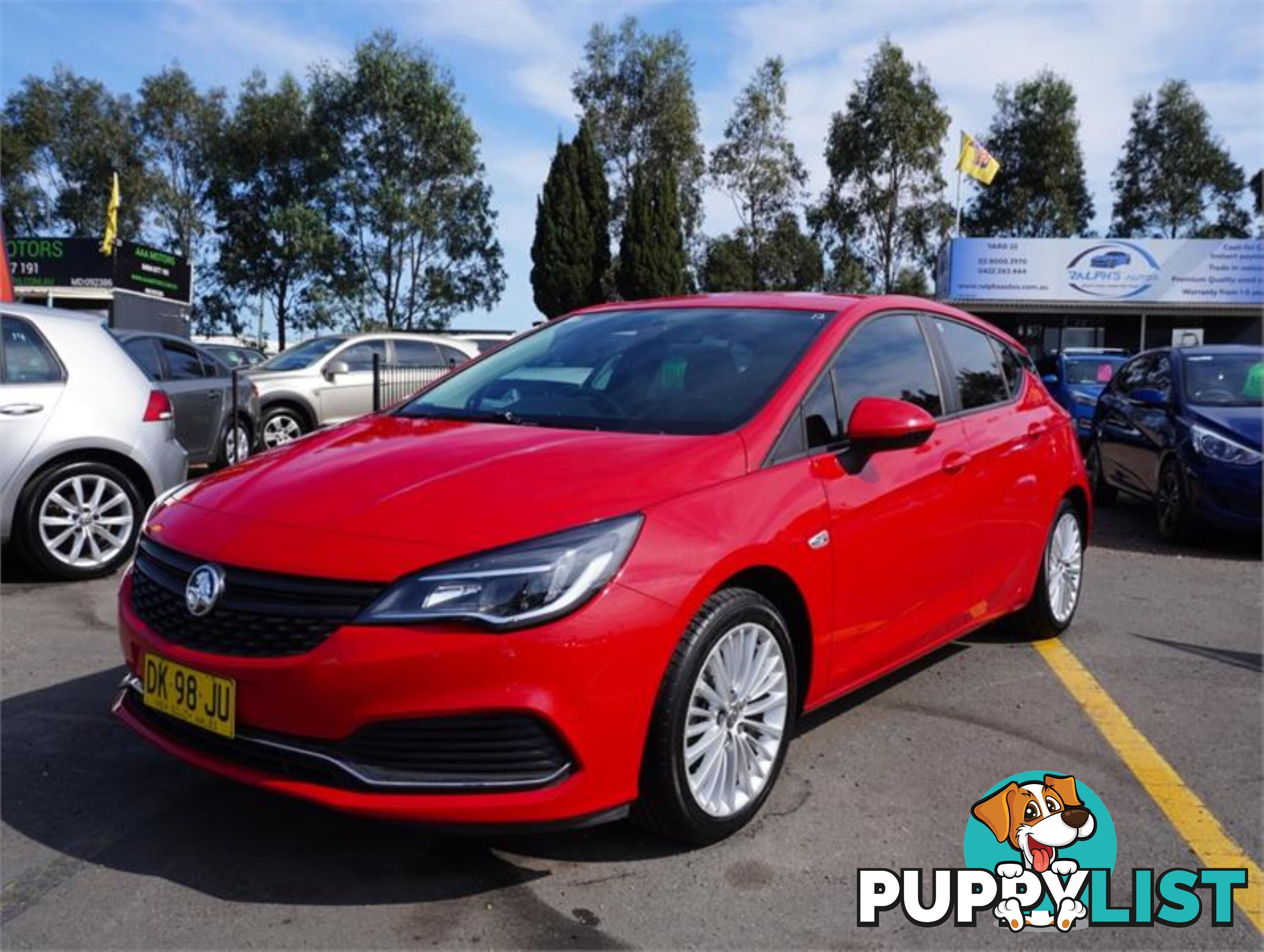 2017 HOLDEN ASTRA R BKMY17,5 5D HATCHBACK