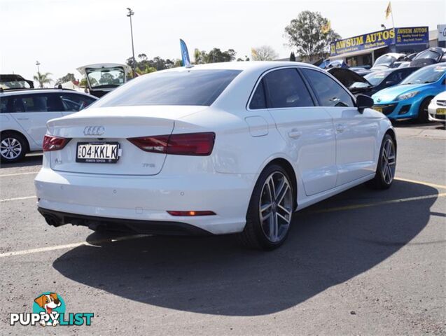 2017 AUDI A3 1 4TFSICOD 8VMY17 4D SEDAN