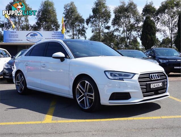 2017 AUDI A3 1 4TFSICOD 8VMY17 4D SEDAN