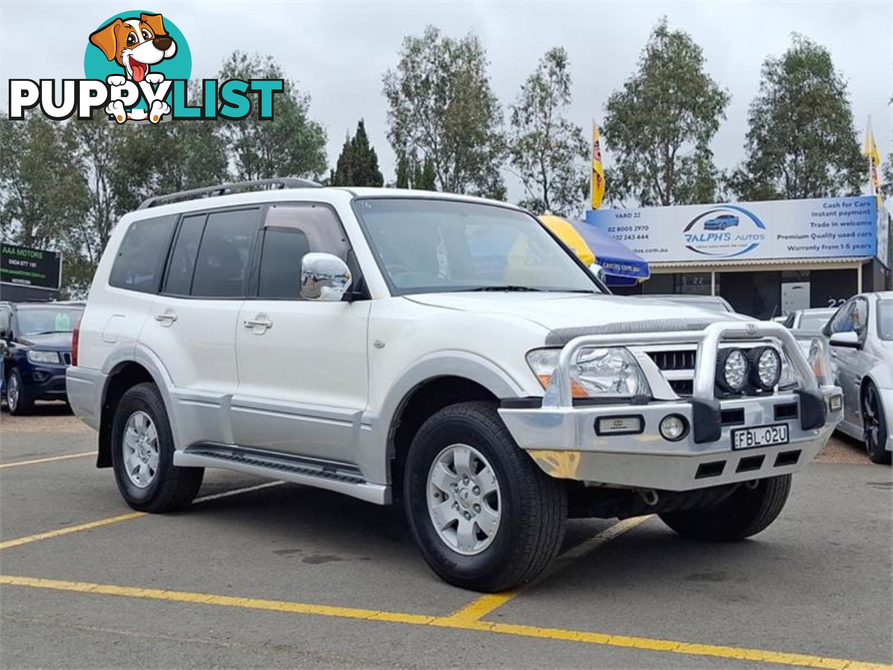 2003 MITSUBISHI PAJERO EXCEEDLWB(4X4) NP 4D WAGON