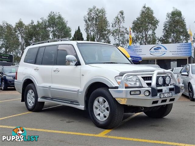 2003 MITSUBISHI PAJERO EXCEEDLWB(4X4) NP 4D WAGON