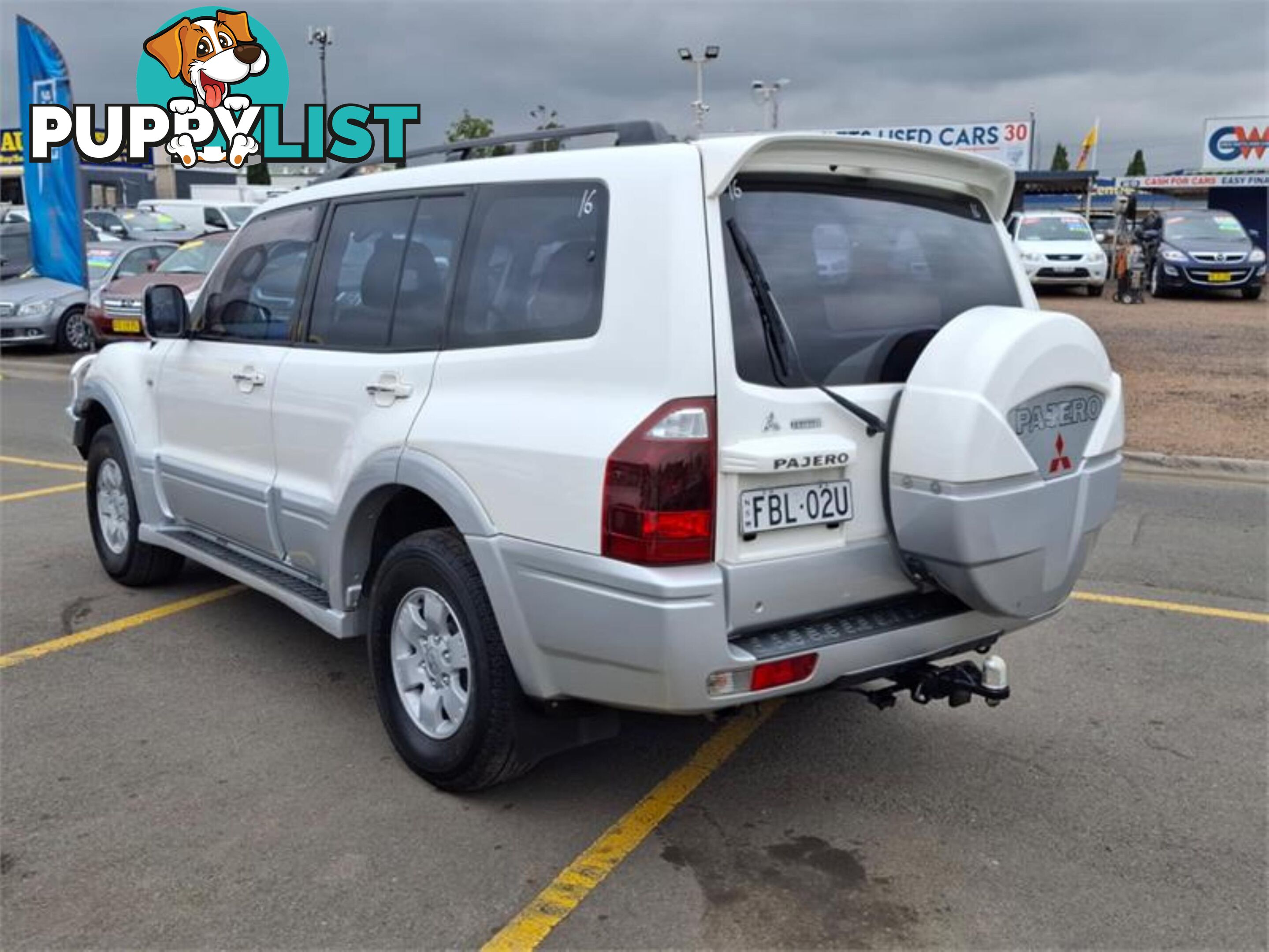 2003 MITSUBISHI PAJERO EXCEEDLWB(4X4) NP 4D WAGON