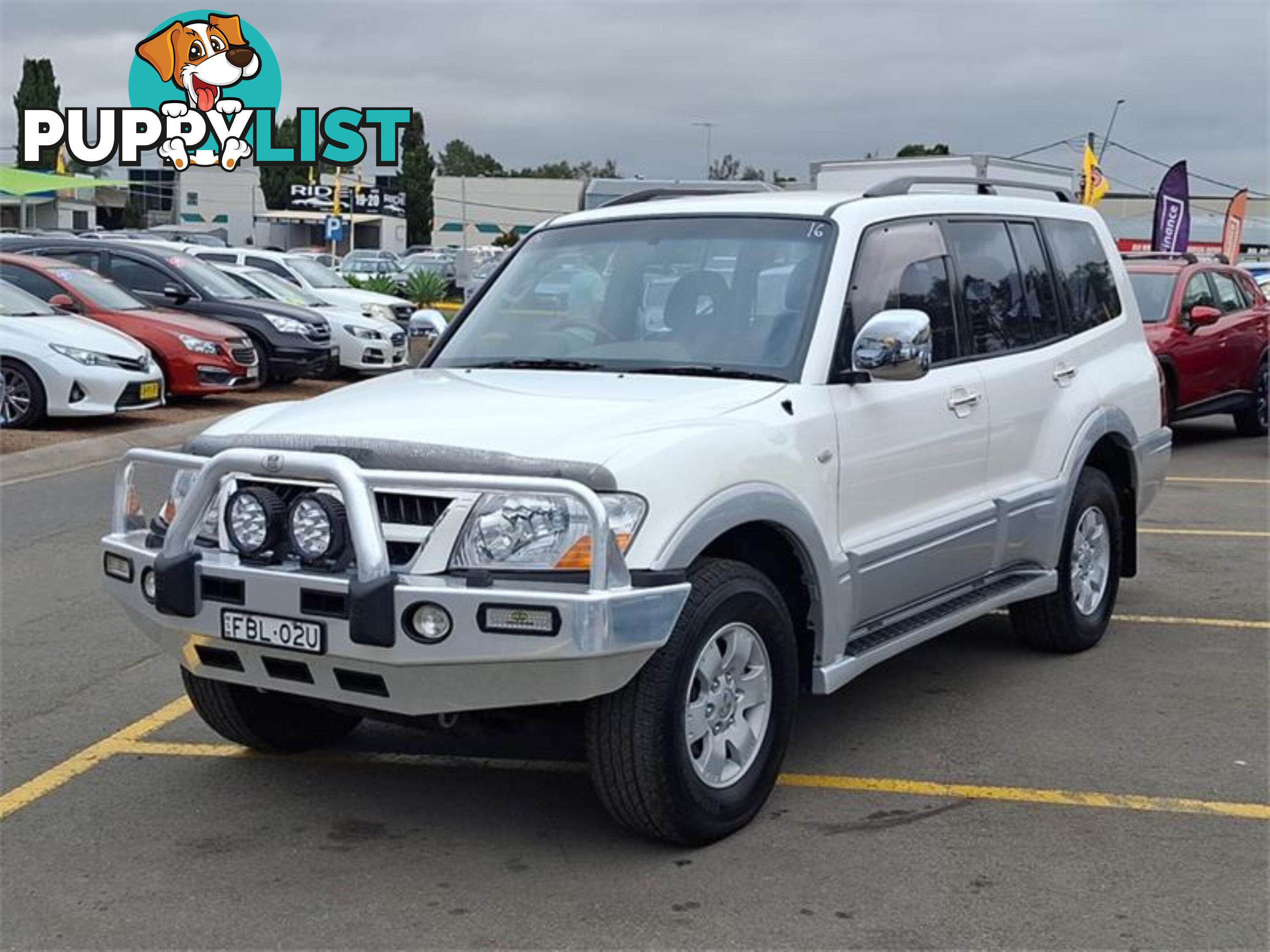 2003 MITSUBISHI PAJERO EXCEEDLWB(4X4) NP 4D WAGON