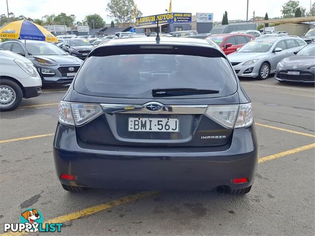 2009 SUBARU IMPREZA R(AWD) MY10 5D HATCHBACK