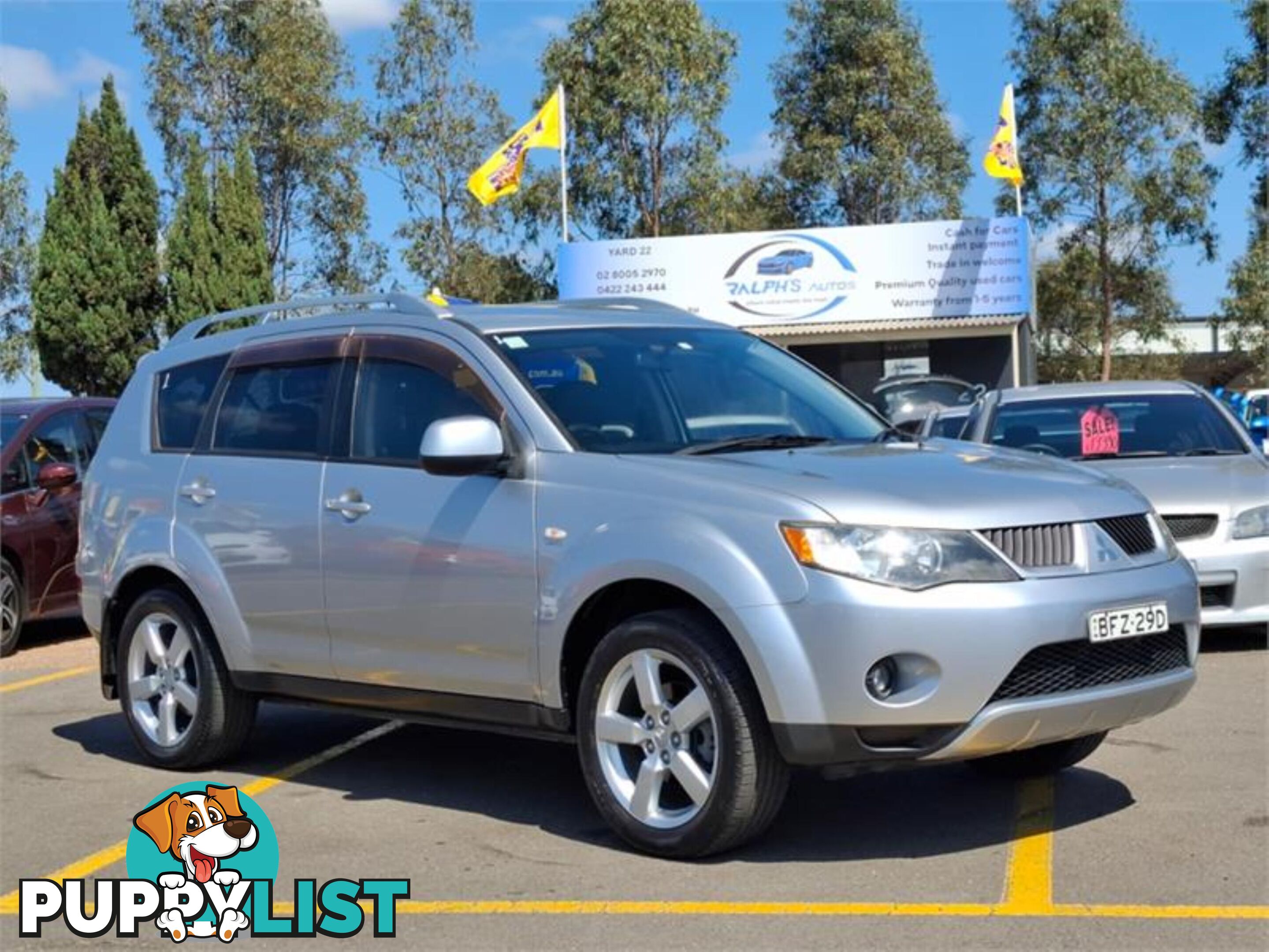 2008 MITSUBISHI OUTLANDER XLS ZGMY08 4D WAGON