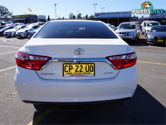 2016 TOYOTA CAMRY ALTISE ASV50RMY16 4D SEDAN