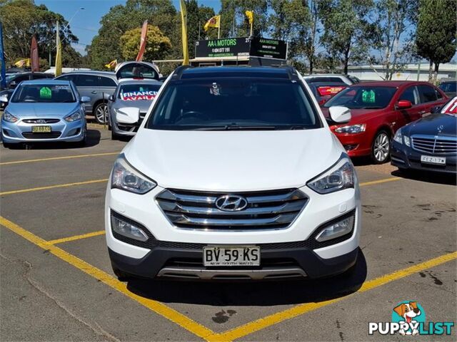 2013 HYUNDAI SANTAFE HIGHLANDERCRDI(4X4) DM 4D WAGON