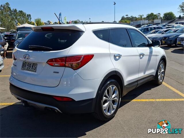 2013 HYUNDAI SANTAFE HIGHLANDERCRDI(4X4) DM 4D WAGON