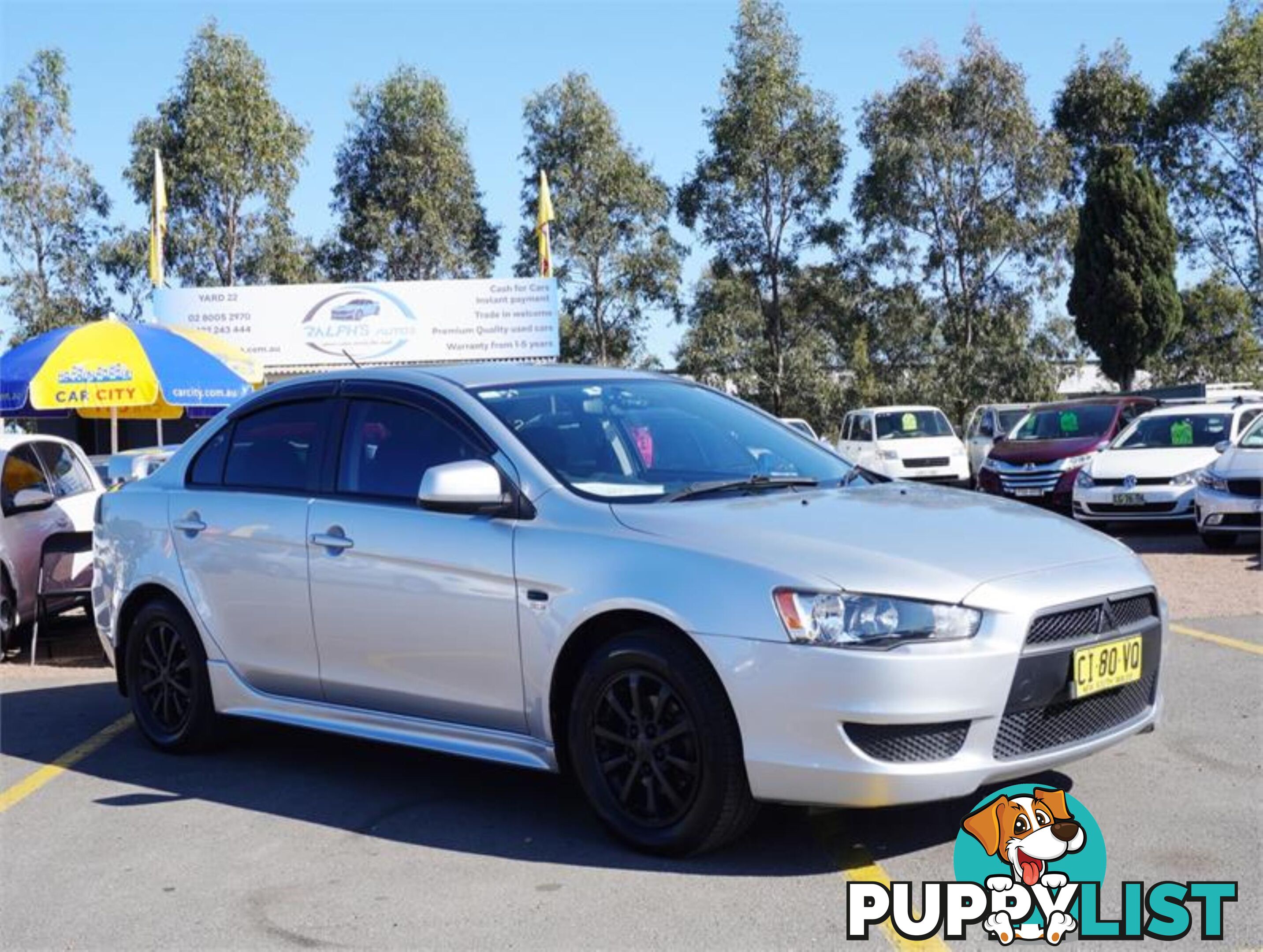 2010 MITSUBISHI LANCER ACTIV CJMY10 4D SEDAN