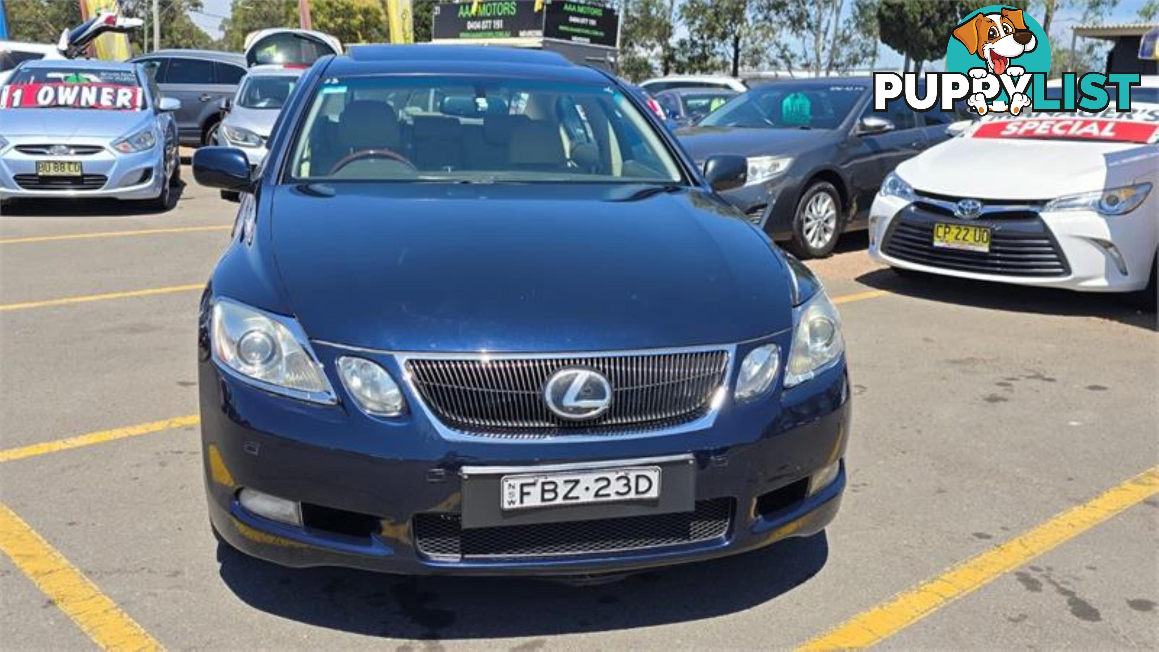 2006 LEXUS GS300 SPORTLUXURY GRS190R 4D SEDAN