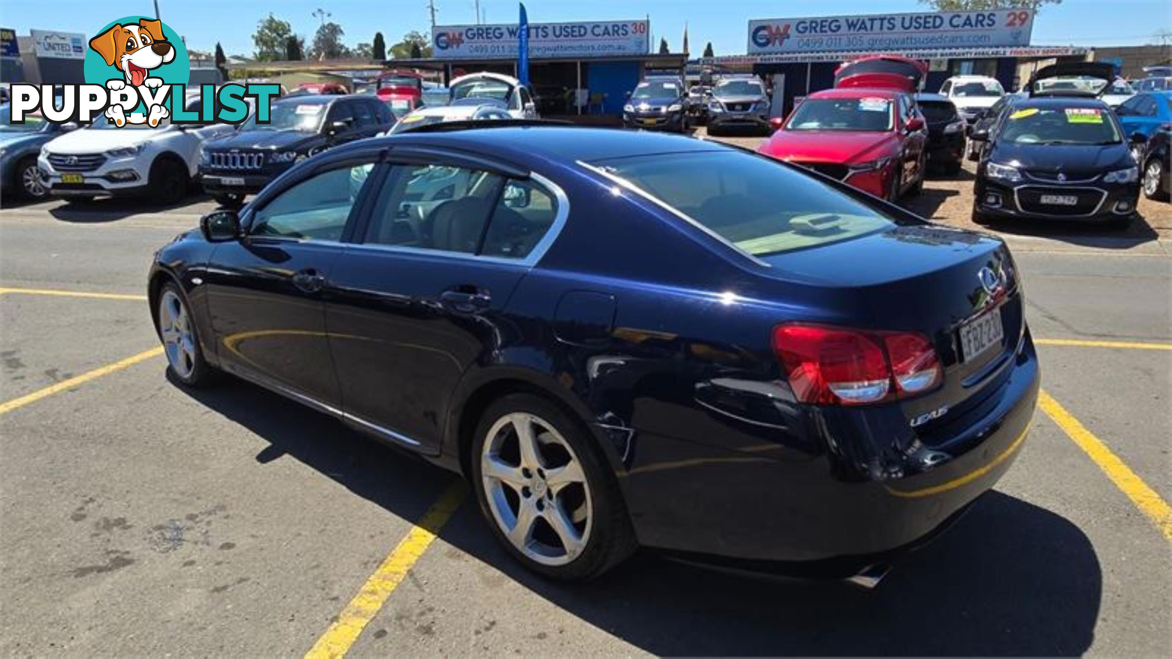 2006 LEXUS GS300 SPORTLUXURY GRS190R 4D SEDAN