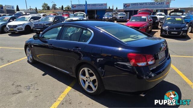 2006 LEXUS GS300 SPORTLUXURY GRS190R 4D SEDAN