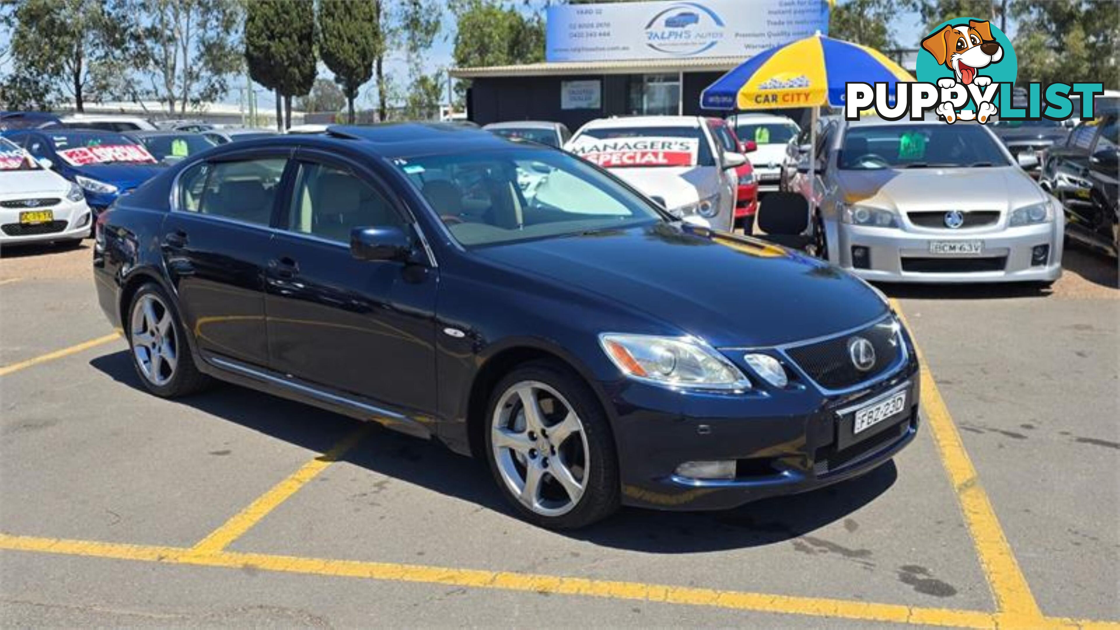 2006 LEXUS GS300 SPORTLUXURY GRS190R 4D SEDAN