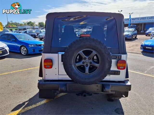 2005 JEEP WRANGLER SPORT(4X4) TJ 2D SOFTTOP