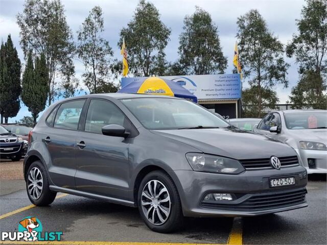 2015 VOLKSWAGEN POLO 66TSITRENDLINE 6RMY15 5D HATCHBACK