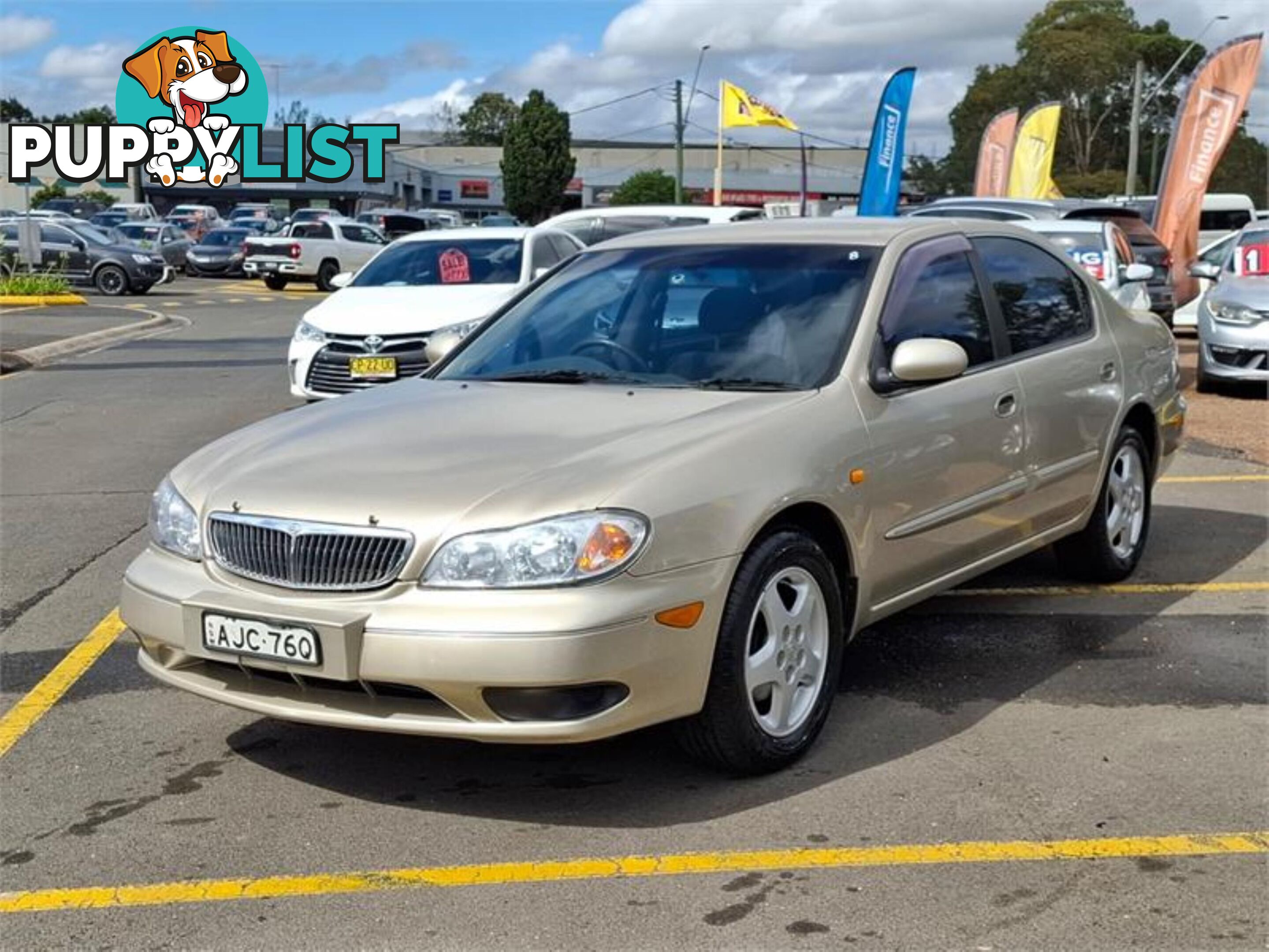 2000 NISSAN MAXIMA ST A33 4D SEDAN