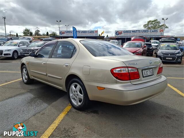 2000 NISSAN MAXIMA ST A33 4D SEDAN