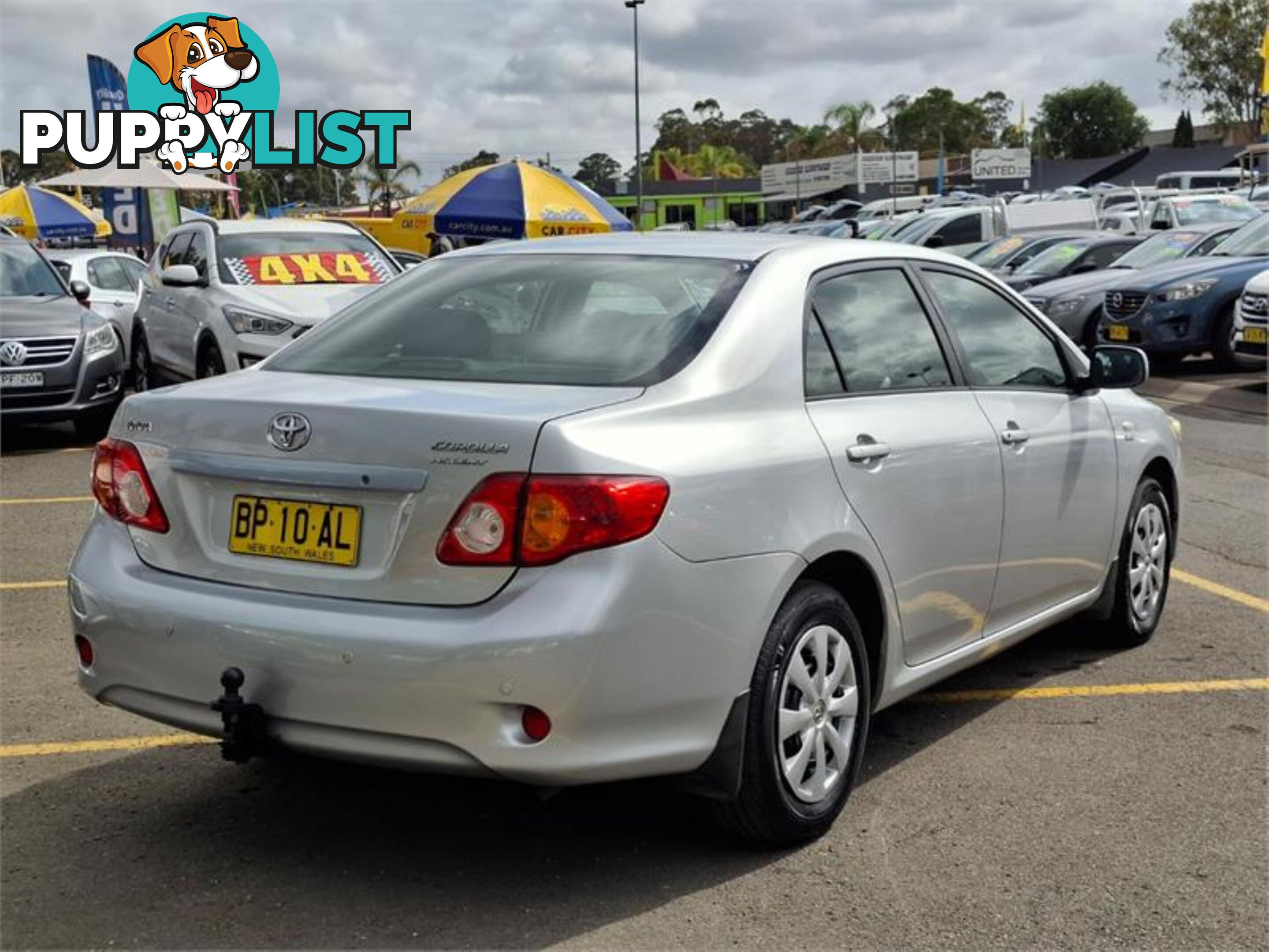 2008 TOYOTA COROLLA ASCENT ZRE152R 4D SEDAN