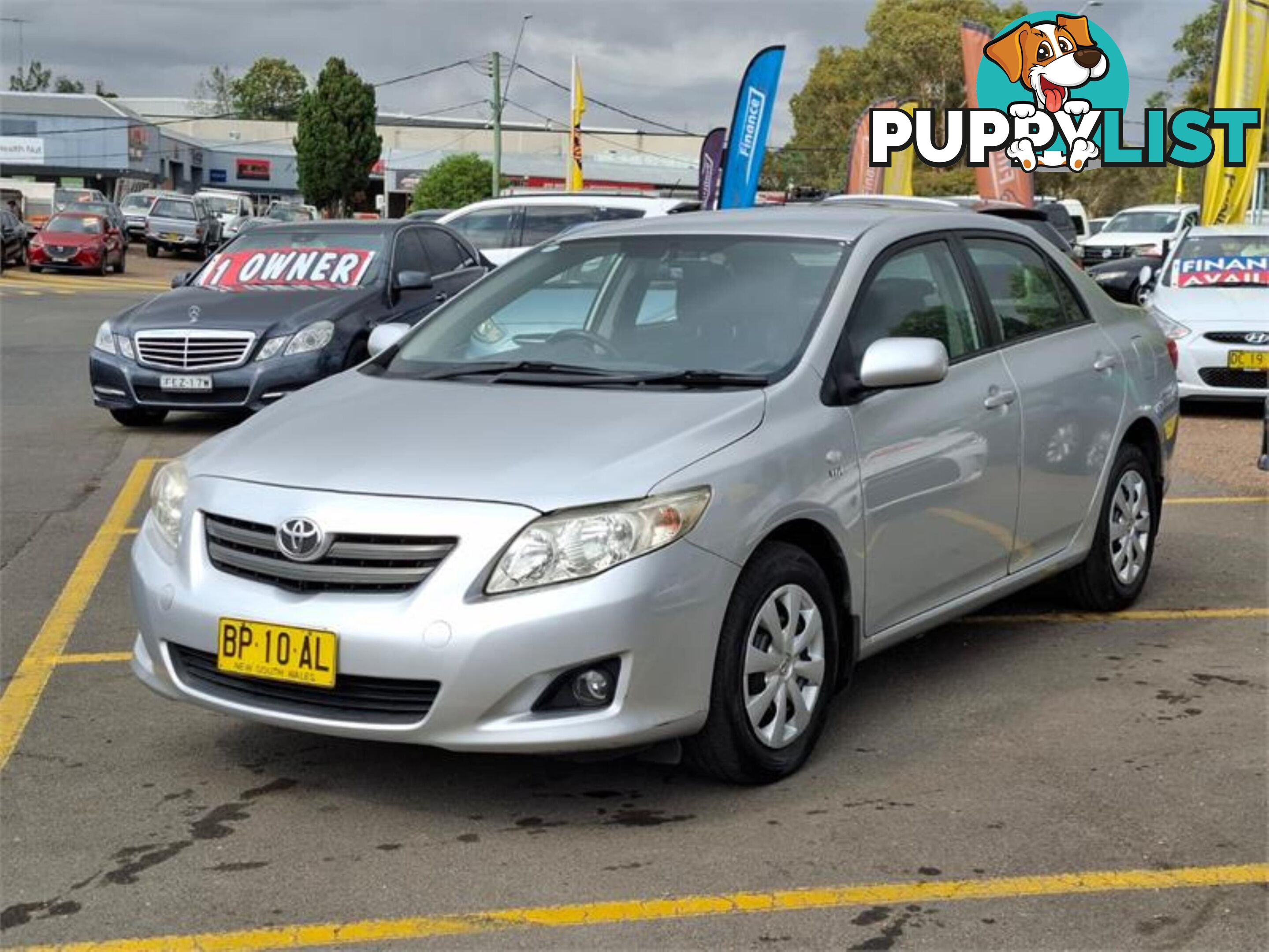 2008 TOYOTA COROLLA ASCENT ZRE152R 4D SEDAN