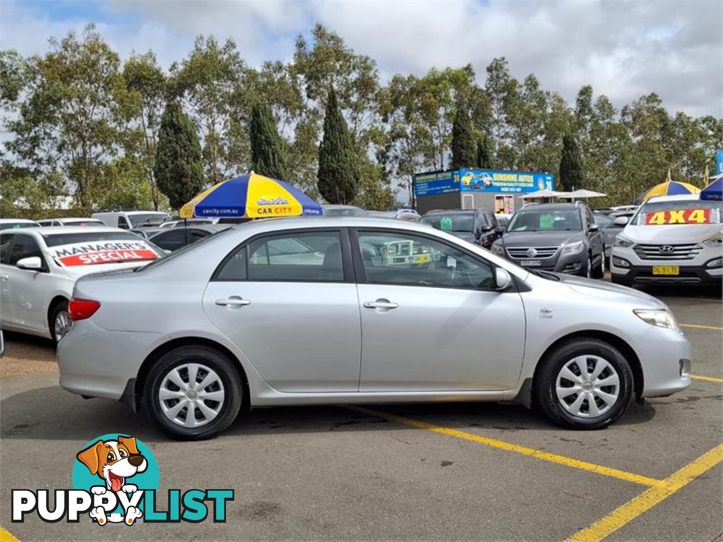 2008 TOYOTA COROLLA ASCENT ZRE152R 4D SEDAN