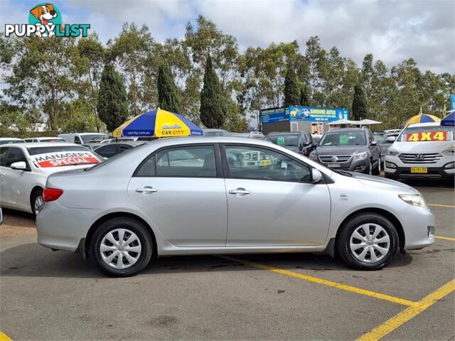 2008 TOYOTA COROLLA ASCENT ZRE152R 4D SEDAN