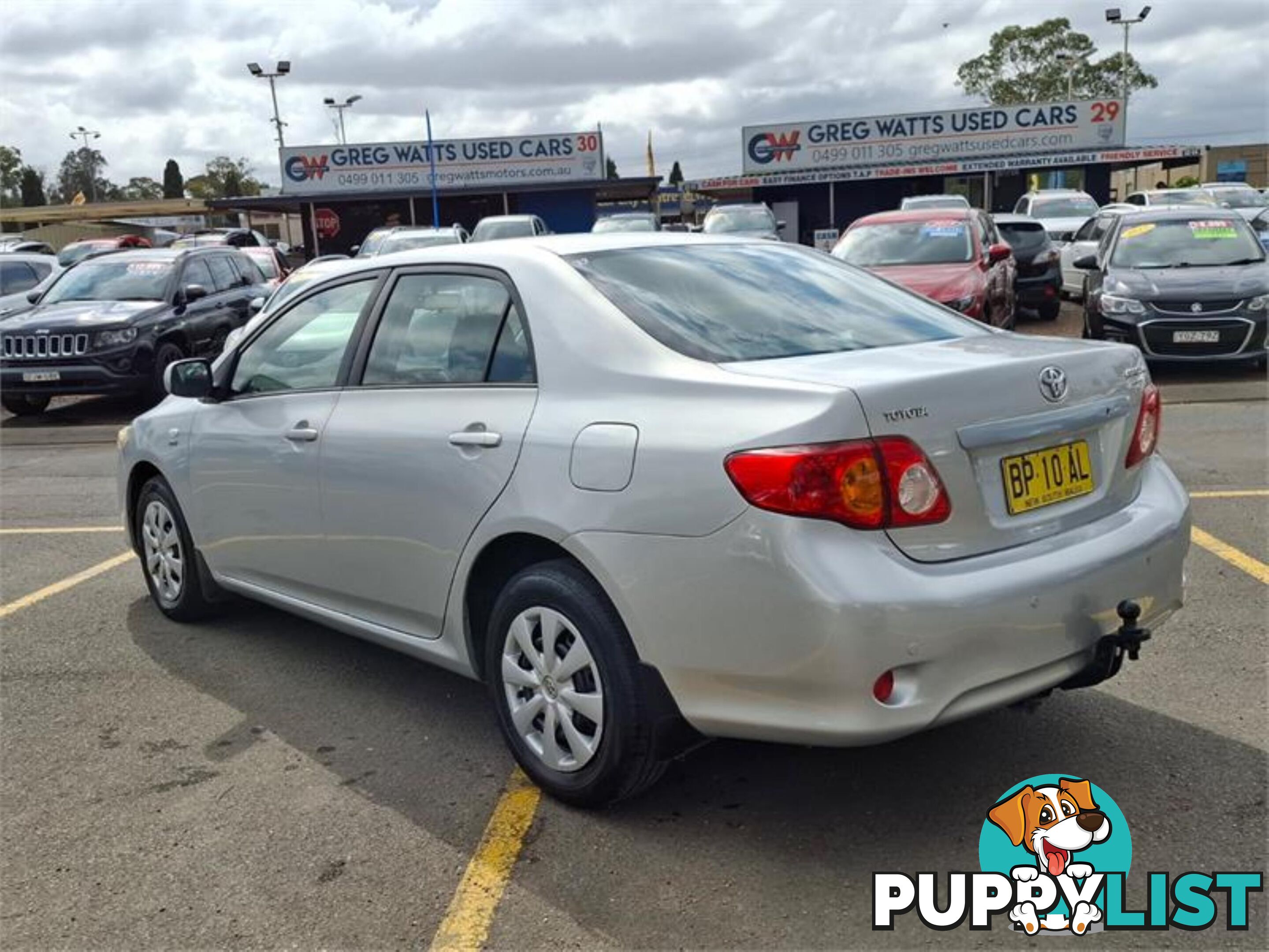 2008 TOYOTA COROLLA ASCENT ZRE152R 4D SEDAN