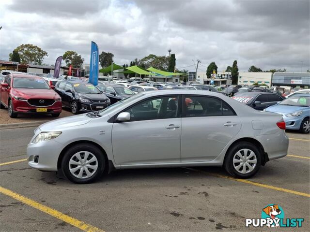 2008 TOYOTA COROLLA ASCENT ZRE152R 4D SEDAN