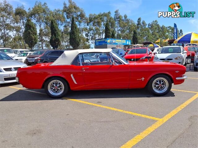 1965 FORD MUSTANG   CONVERTIBLE