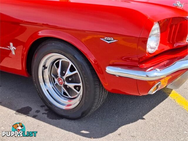 1965 FORD MUSTANG   CONVERTIBLE