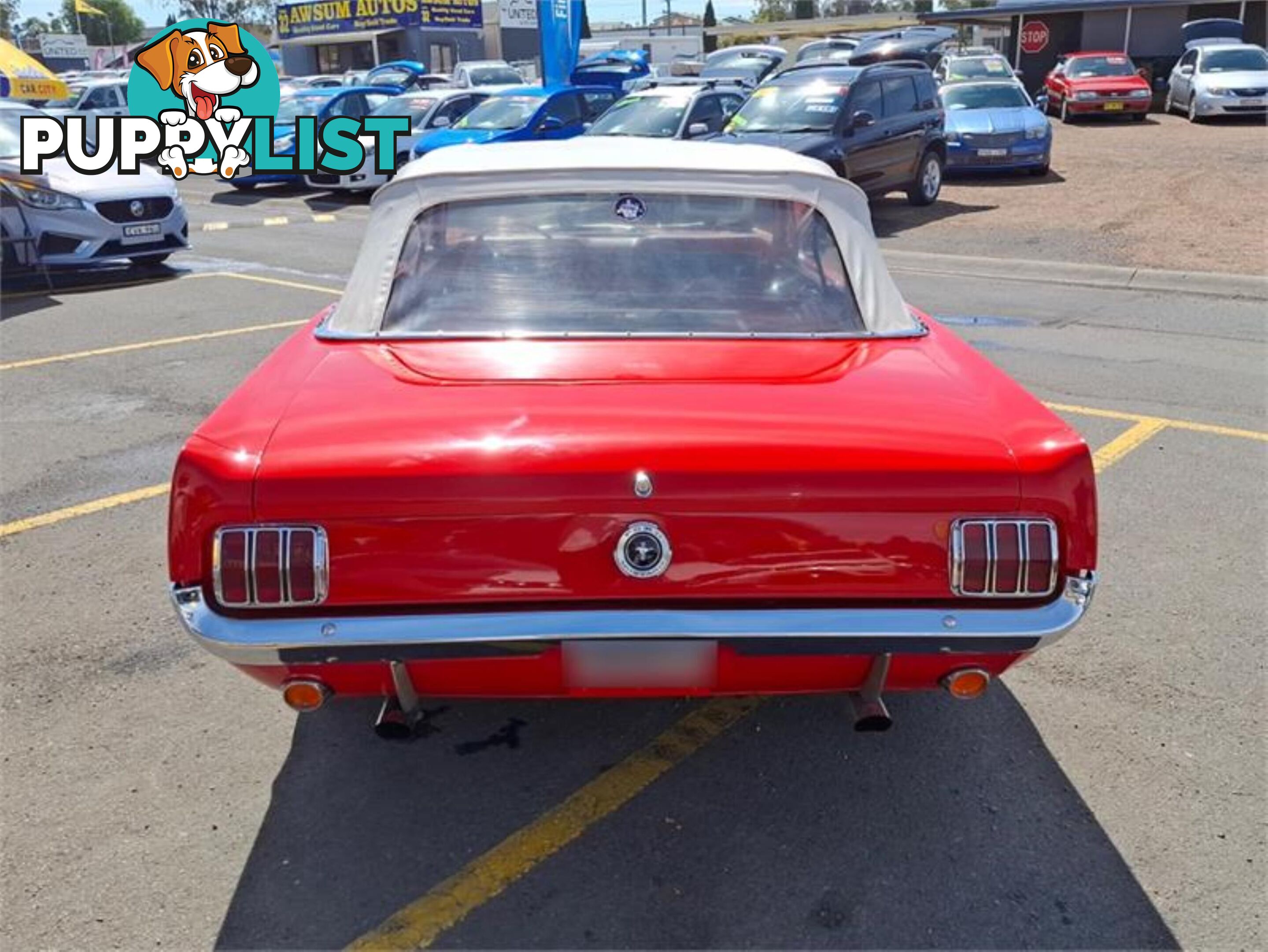 1965 FORD MUSTANG   CONVERTIBLE