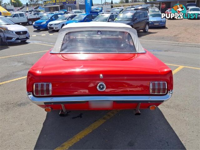 1965 FORD MUSTANG   CONVERTIBLE