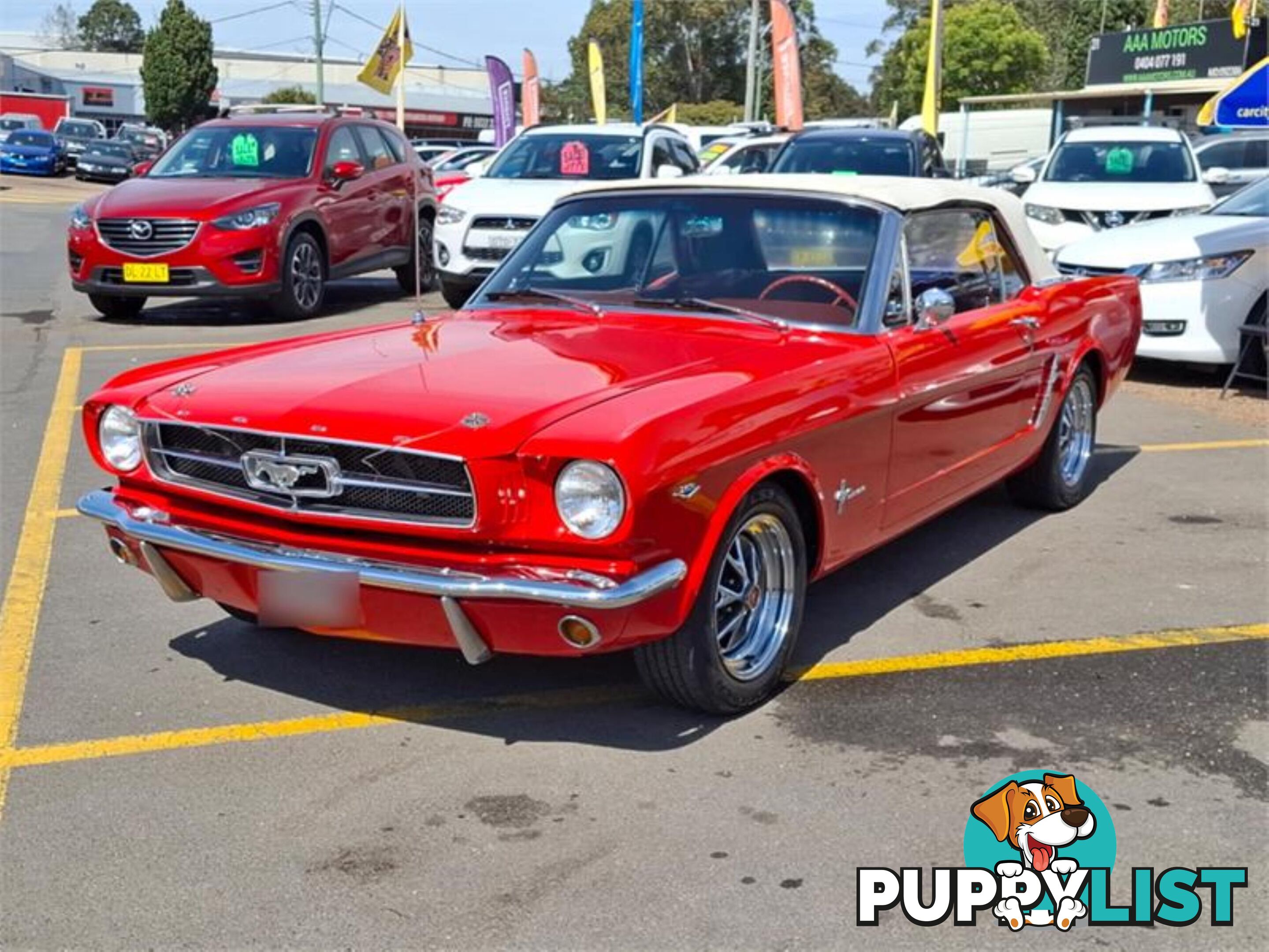 1965 FORD MUSTANG   CONVERTIBLE