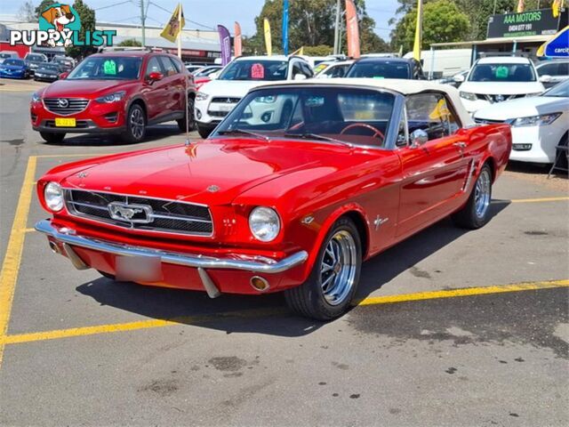 1965 FORD MUSTANG   CONVERTIBLE