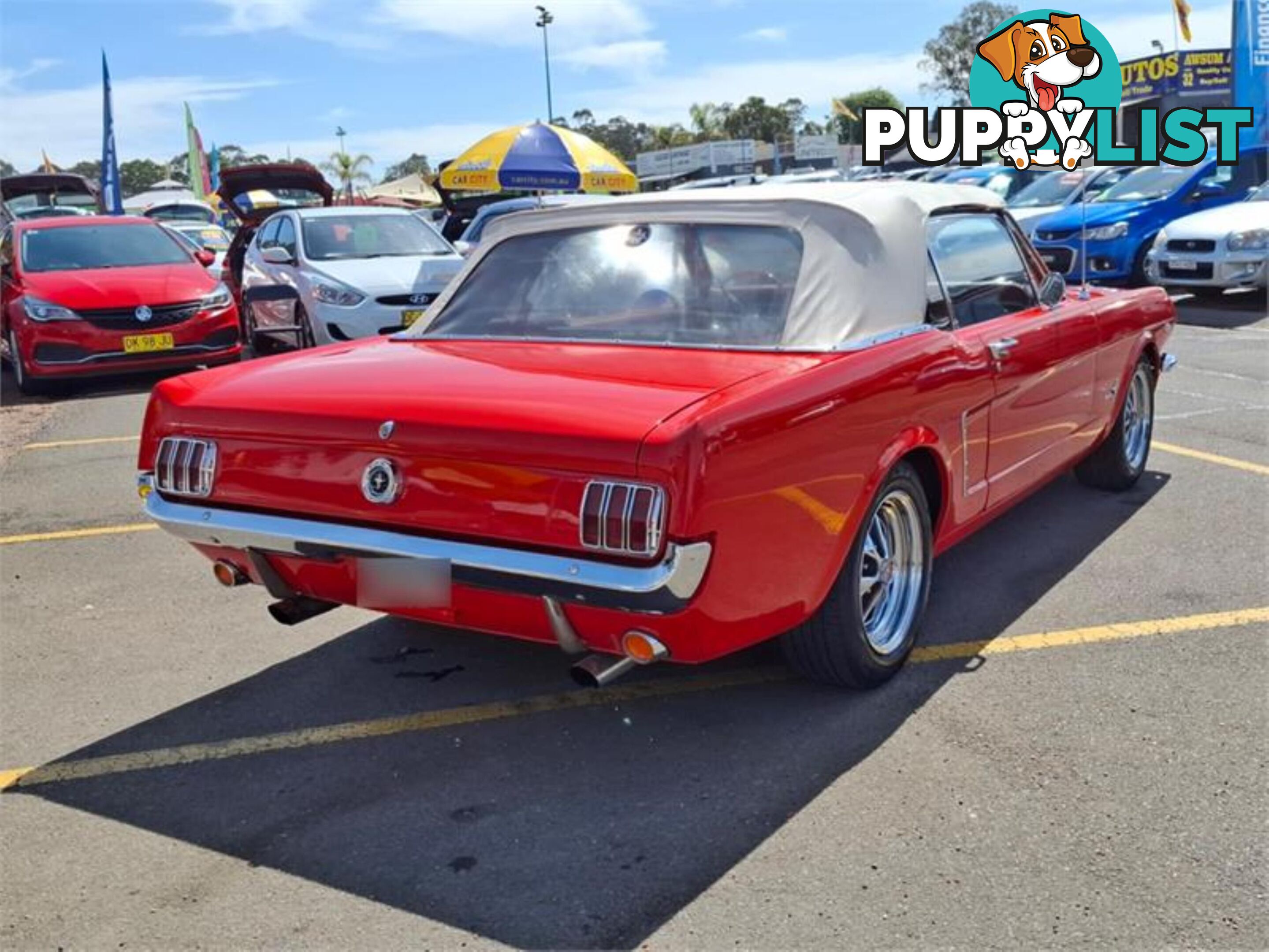 1965 FORD MUSTANG   CONVERTIBLE